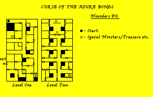 Map - Moanders Pit